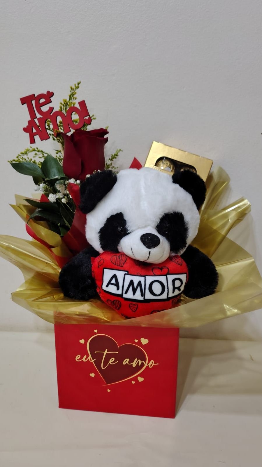 Caixa Amo Meu Panda!