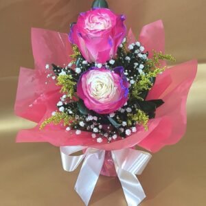 Arranjo 2 Rosas Barbie